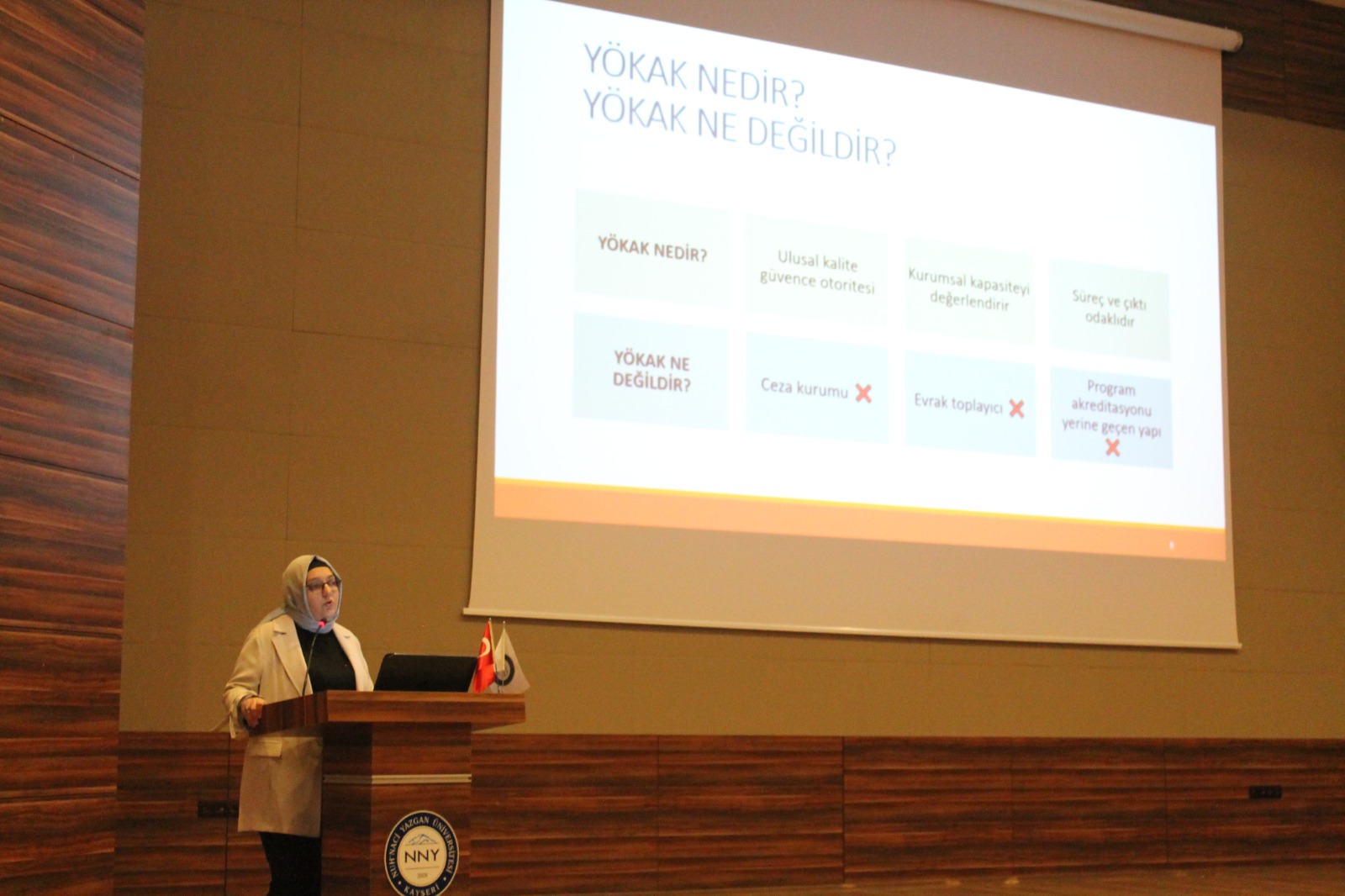 Üniversitemizde Kurumsal Akreditasyon Hazırlık Eğitim Serisinin İkinci Oturumu Gerçekleştirildi