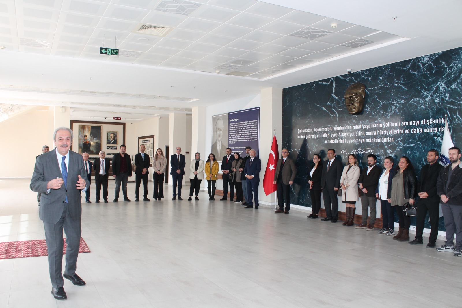 Üniversitemizde Bayramlaşma Töreni Yapıldı.
