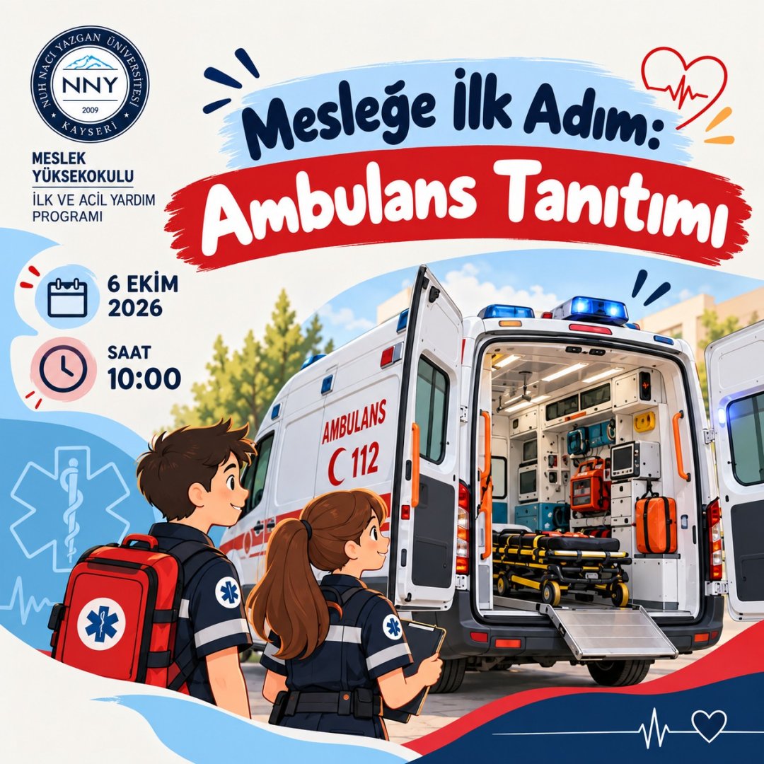 Mesleğe İlk Adım: Ambulans Tanıtımı