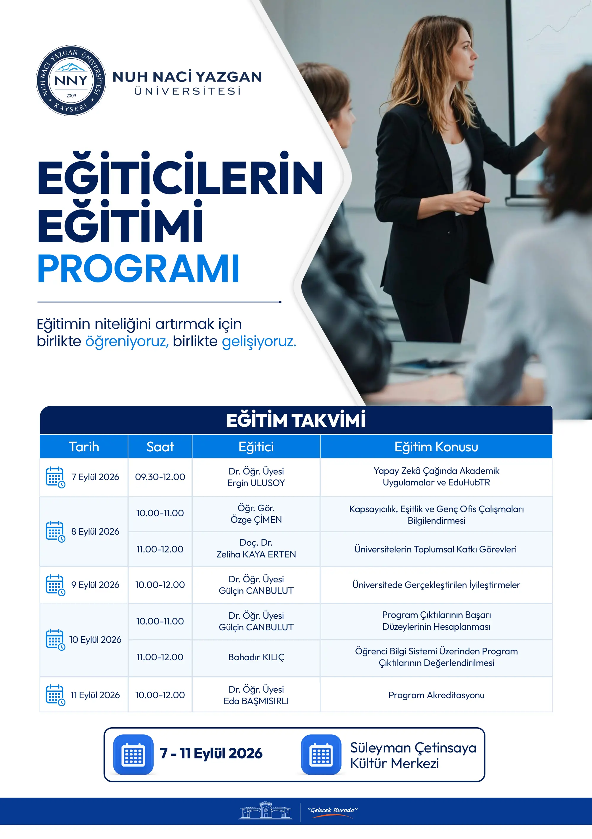 Eğiticilerin Eğitimi Programı
